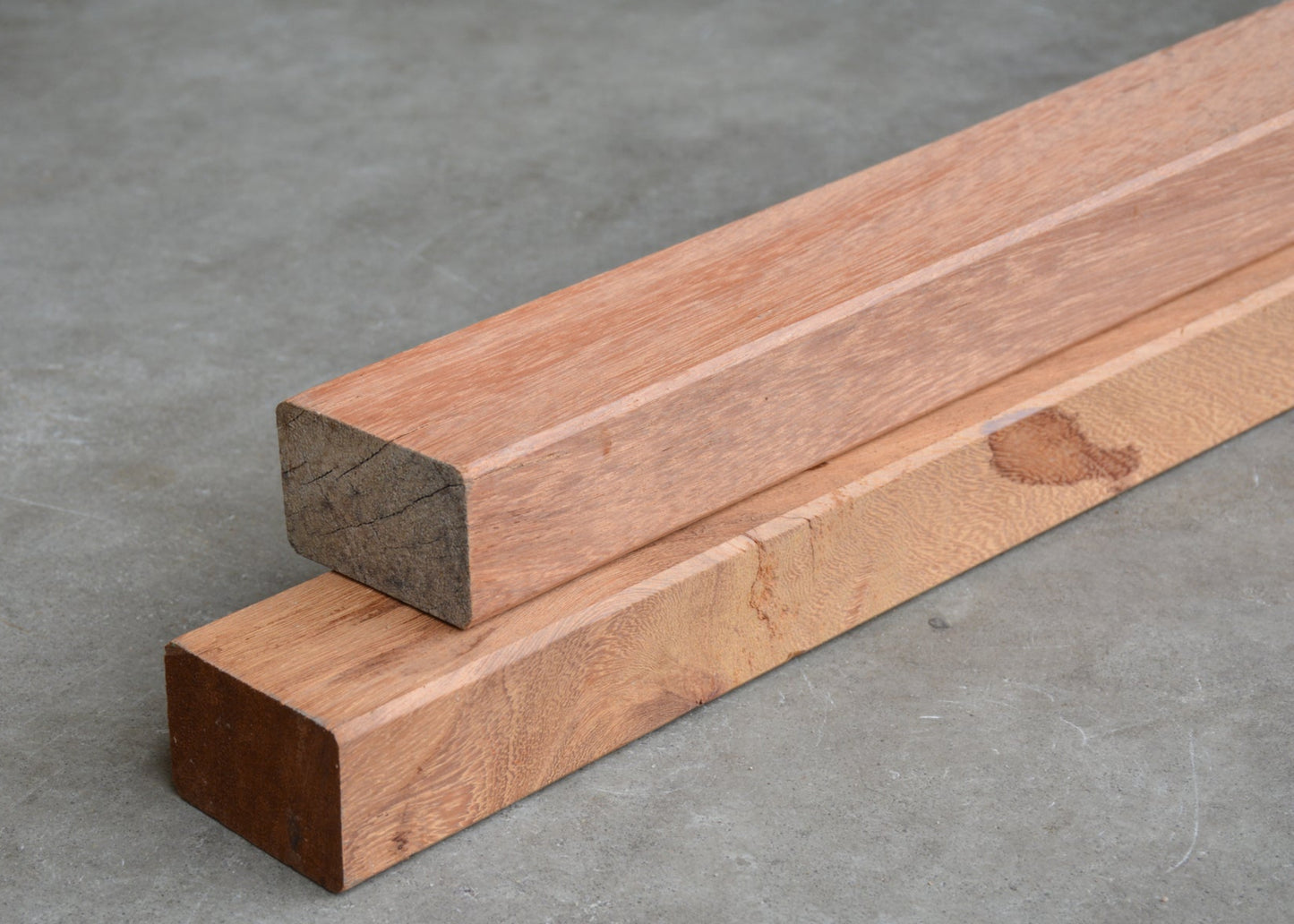 45mm x 70mm Glad geschaafde regel Angelim Pedra standaard korte onderregel €4,99 p/m