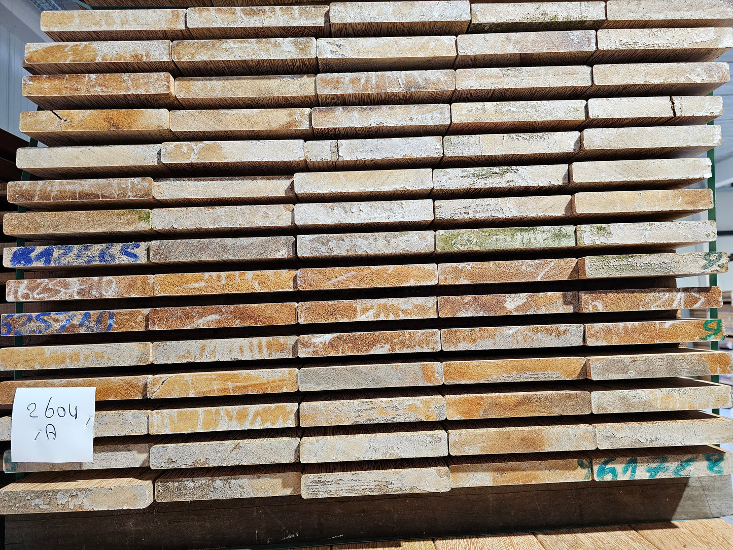 28mm x 190mm Glad geschaafde plank Angelim da Campina extra breed en extra dik €12,99 p/m