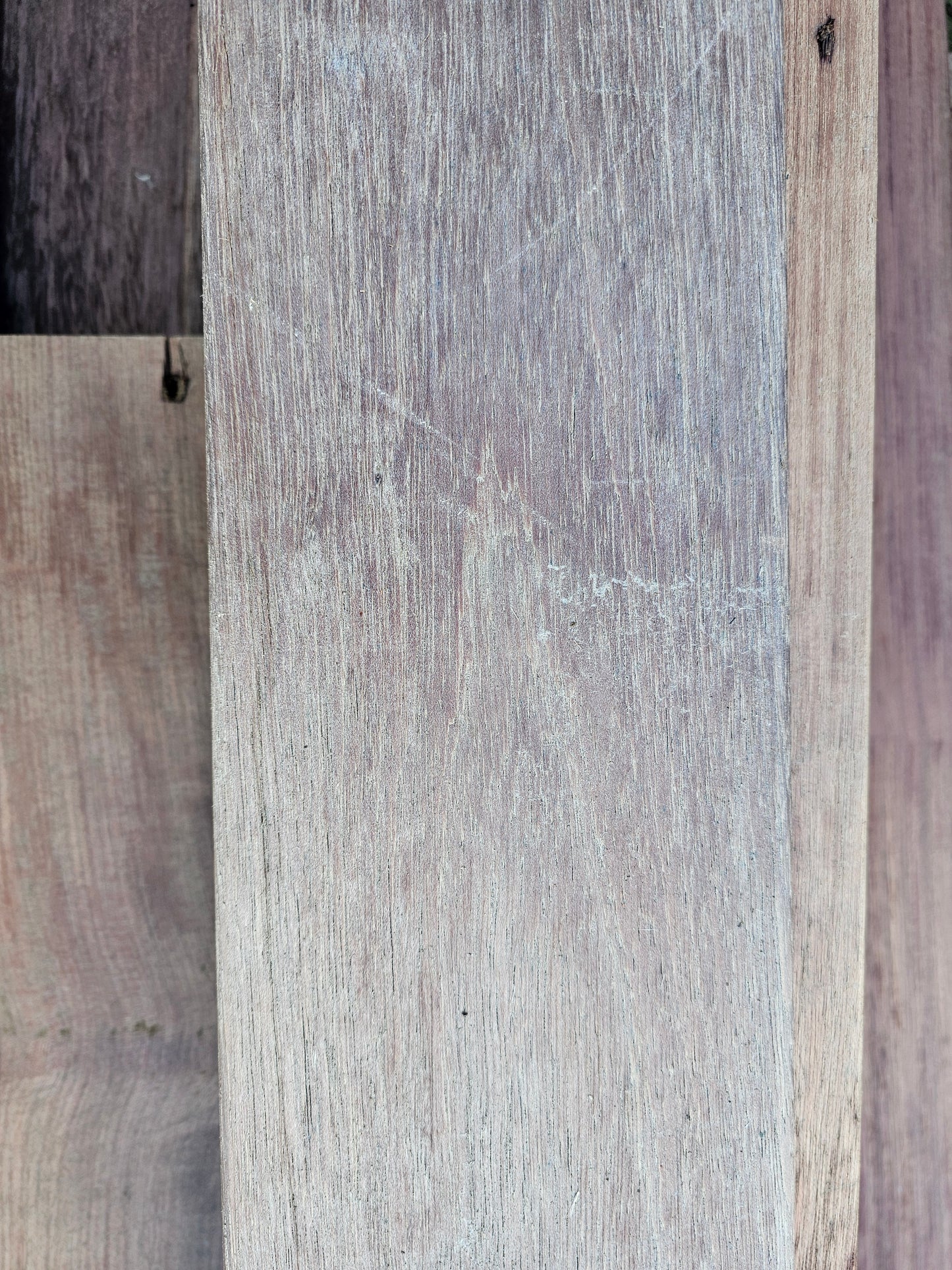 21mm x 50mm Glad geschaafde lat Purperhart smal €2,49 p/m