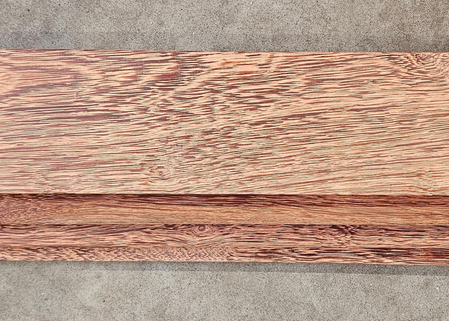 21mm x 120mm Glad geschaafde plank Sucupira Vermelha breed €6,99 p/m