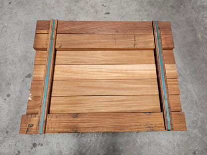 Koopje!! 17x 1,25 meter extra dikke vlonderplanken. 45mm x 140mm €7,99 p/m!!! Okan