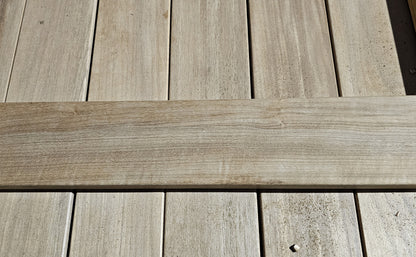 21mm x 120mm Glad geschaafde plank Pucte/Caribisch Ipe breed €7,49 p/m