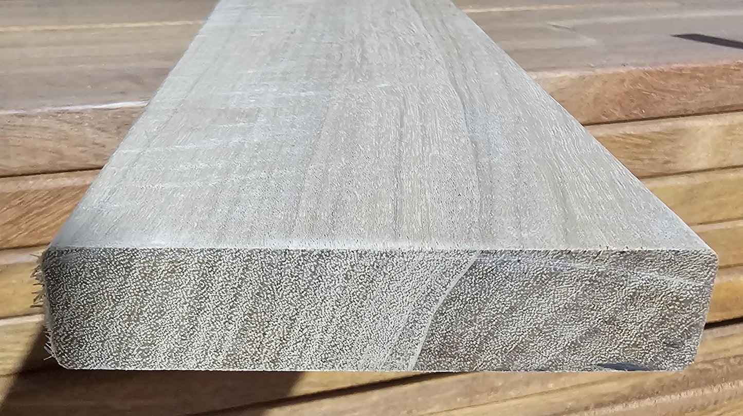 21mm x 120mm Glad geschaafde plank Pucte/Caribisch Ipe breed €7,49 p/m