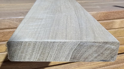 21mm x 120mm Glad geschaafde plank Pucte/Caribisch Ipe breed €7,49 p/m